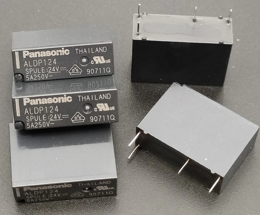 Przekaźnik PANASONIC ALDP124 24VDC 5A/250V SPST-NO | Koluszki | Kup ...