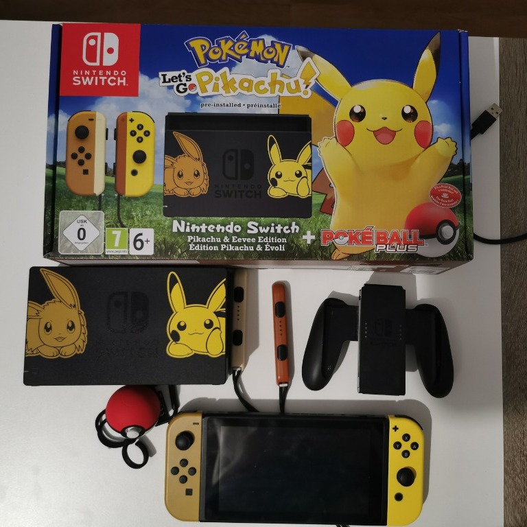 NINTENDO SWITCH POKEMON EDITION LIMITED Kotorydz Kup teraz na