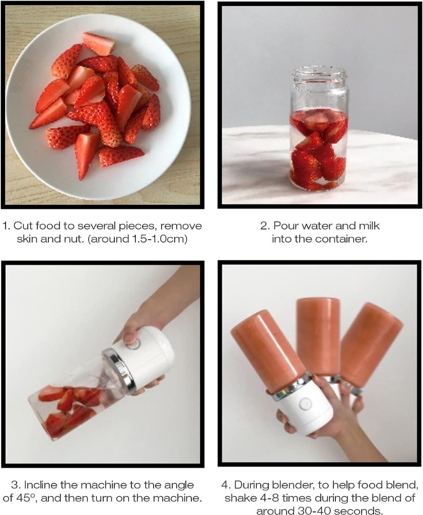 Blender, do shake'ów, smoothie, warzyw i owoców DWIKOZY Kup teraz