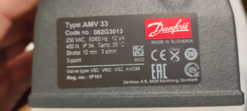 Danfoss AMV 33/230V (z funkcja bezpieczenstwa) | Grudziadz | Kup teraz ...
