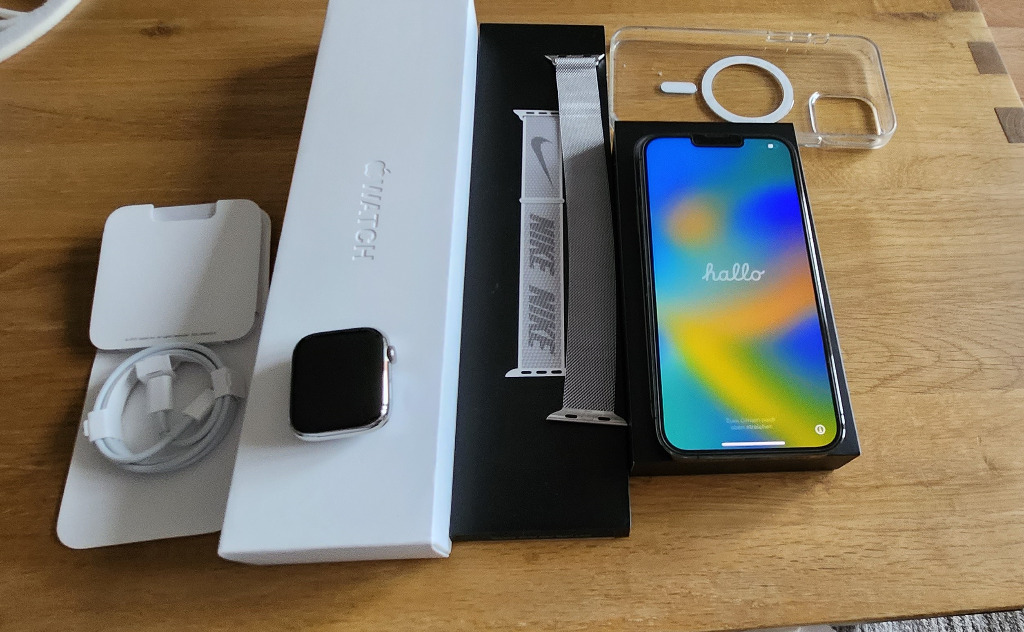 iPhone 13 Pro Max+Apple Watch 7 45 stal nierdzewna Goleniów Kup