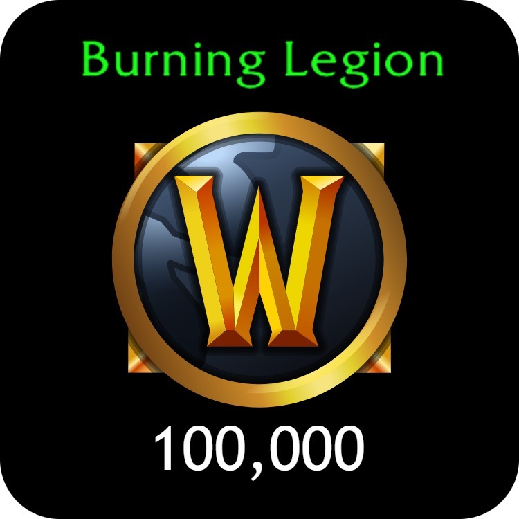Zdjęcie oferty: WoW World of Warcraft Burning Legion 100k Gold H/A