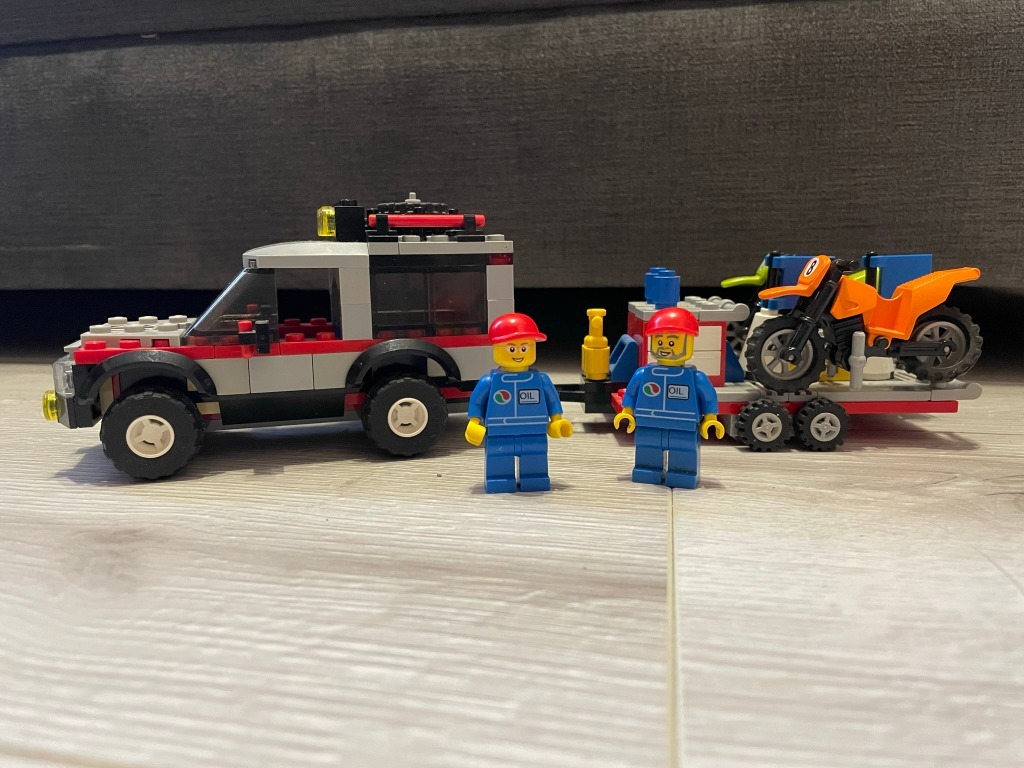 Lego 4433 Terenówka z motorami crossowymi | Katowice | Kup teraz na ...