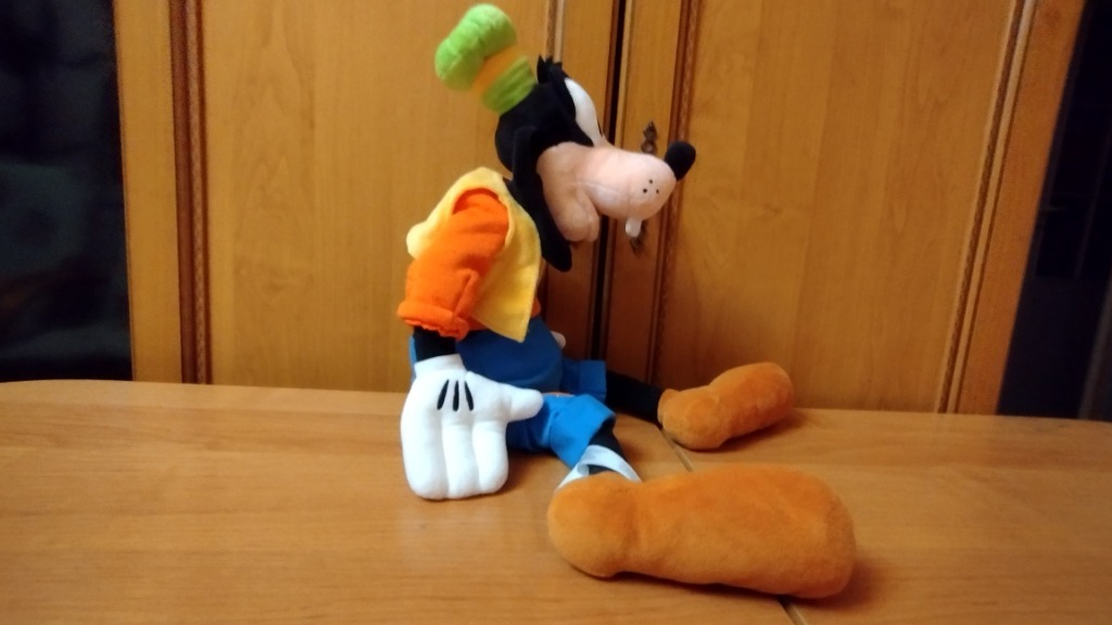 Maskotka pies Goofy oryginalny 45 cm Disney. Elbląg Kup teraz na