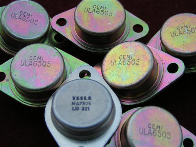 STABILIZATOR MA7805 TESLA (ULA6505) | Warszawa | Kup teraz na Allegro ...