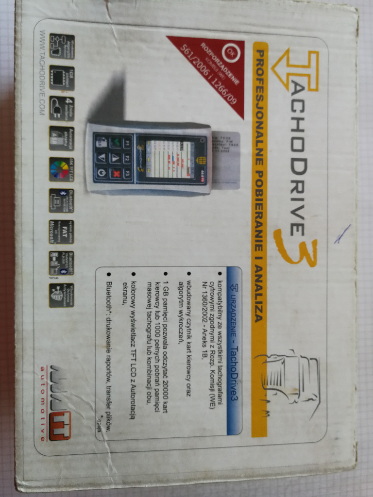 Tachograf MATT Tachodrive 3 Bralin Kup teraz na Allegro Lokalnie