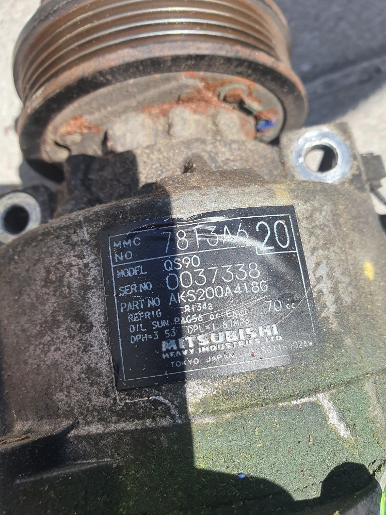 КОМПРЕСОР, НАСОС КОНДИЦІОНЕРА MITSUBISHI ASX 1,6 БЕНЗИН 2010-1017 NR AKS200A418G 