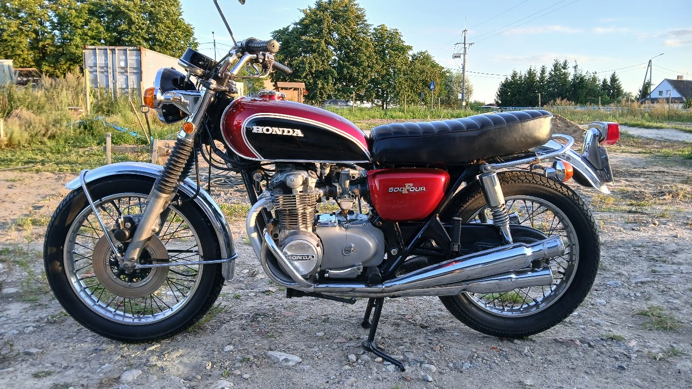 Honda CB 500 Four K0 1971 rok.