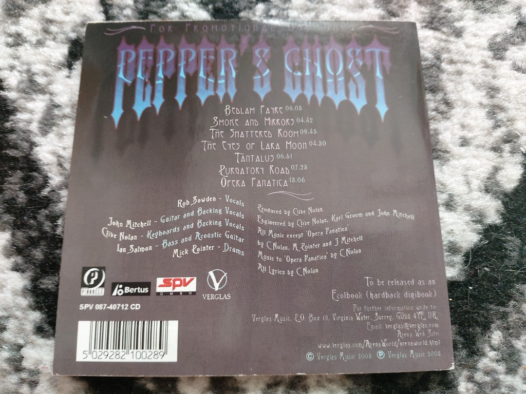 ARENA PEPPER'S GHOST CD PROMO Radzymin Kup teraz na Allegro Lokalnie