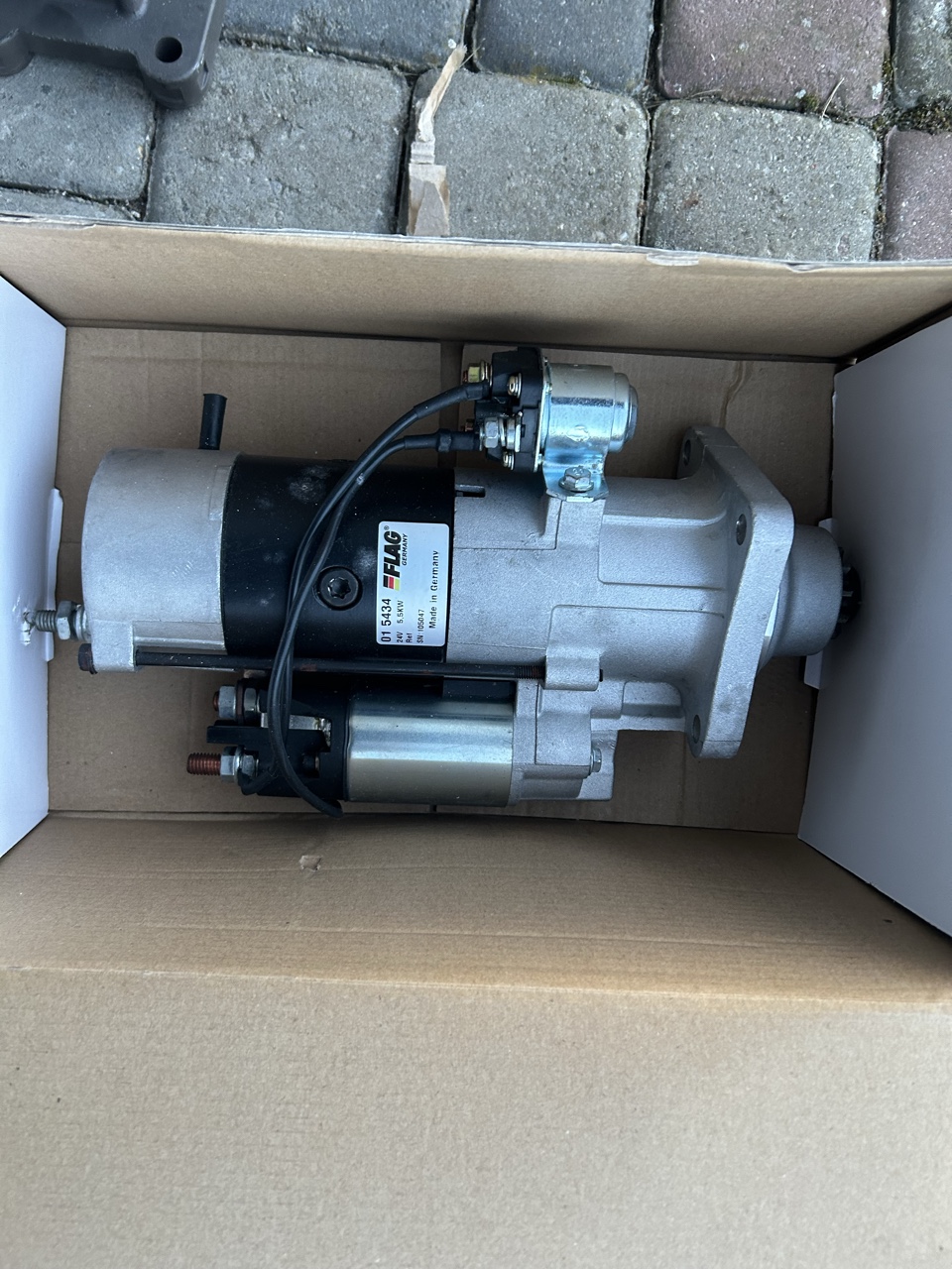 СТАРТЕР FLAG 24V 5.5KW 015434, SN 1005047 