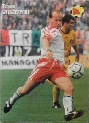 Tomasz Wieszczycki Legia Warszawa Polska plakat Łódź Ogłoszenie na
