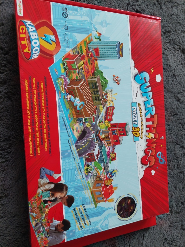 Zestaw Super Zings półki puzzle 3D Speed Fury Gra Pabianice Kup