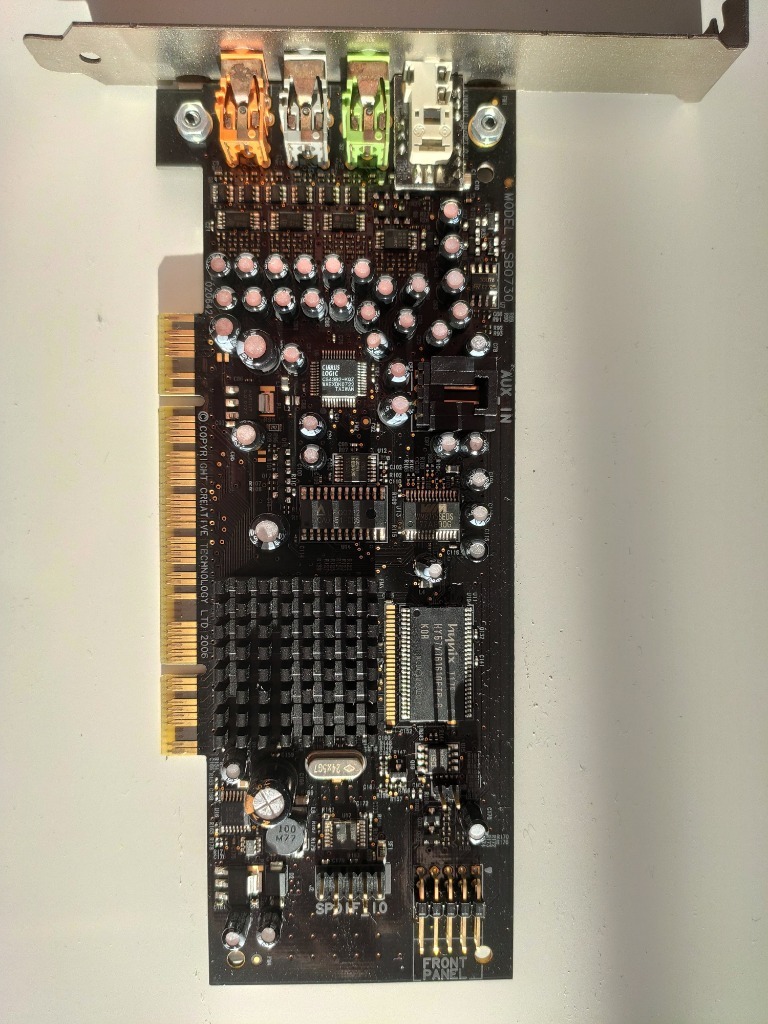 CREATIVE SB0730 PCI KARTA DŹWIĘKOWA | Katowice | Kup teraz na Allegro ...