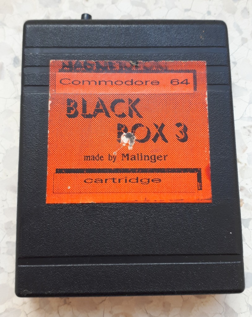 Cartridge BLACK BOX V3 Commodore C64 C128 z epoki Warszawa Kup teraz na Allegro Lokalnie