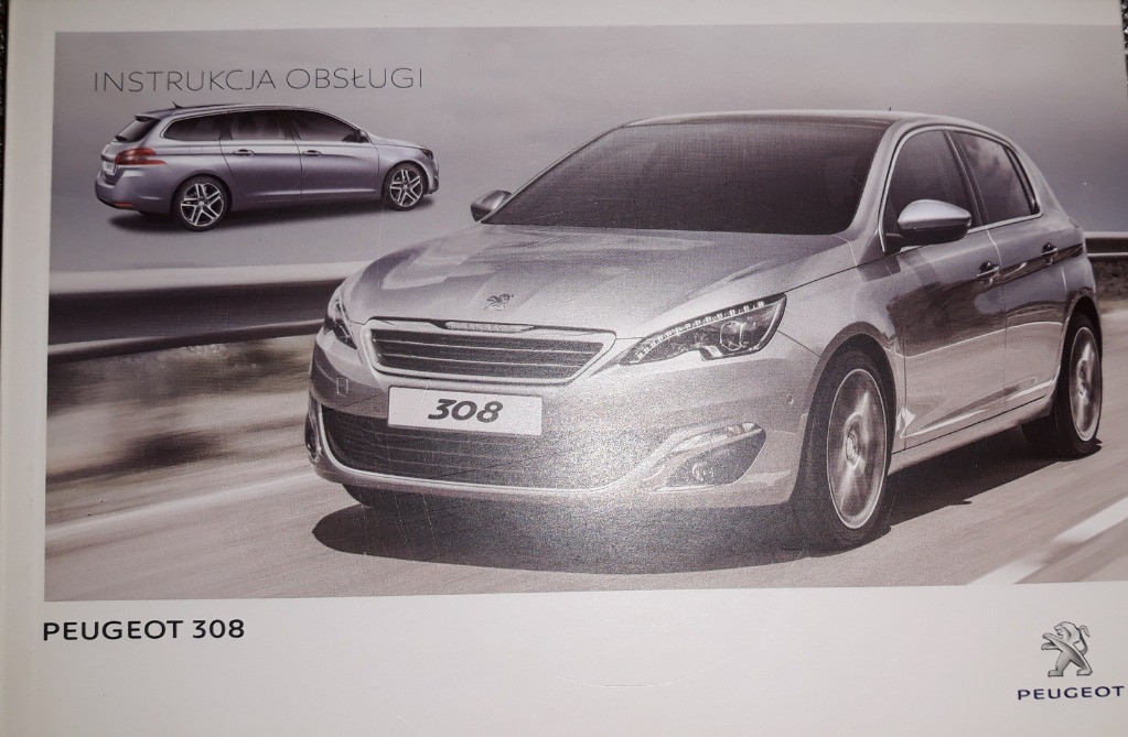 Instrukcja obsługi Peugeot 308 po polsku Lublin Kup