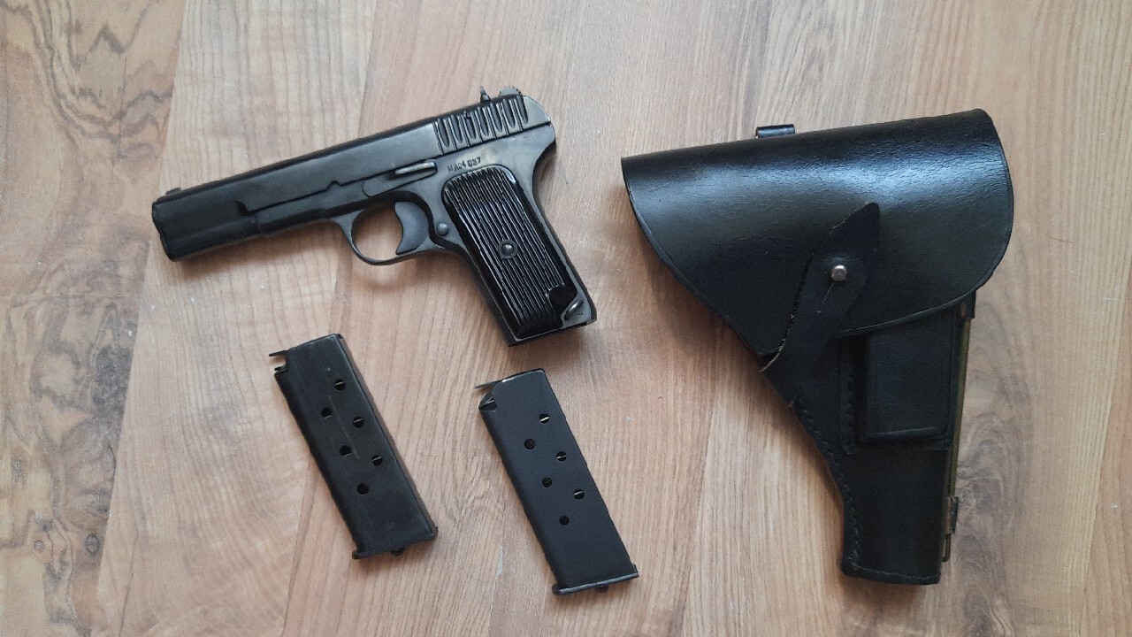 Pistolet deko TT-33 Tetetka PW WZ. 33 stare deko | Konin | Ogłoszenie ...