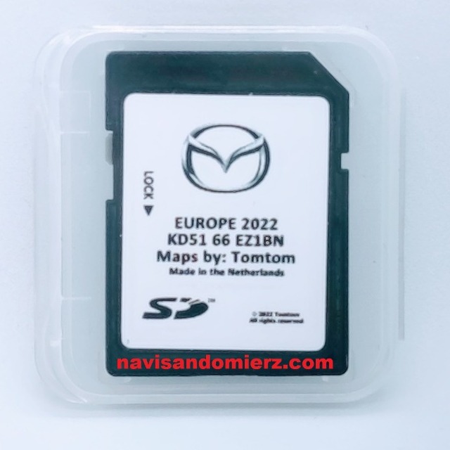 Karta SD Mazda NB1/NB1 Live TomTom Europe 11.05 Sandomierz Kup