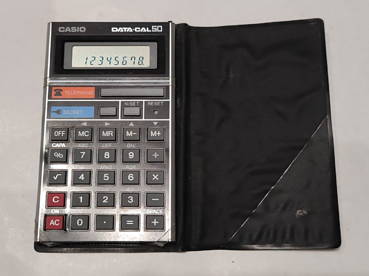 Kalkulator Casio Data Cal 50 Vintage Retro z MEMO Kretomino