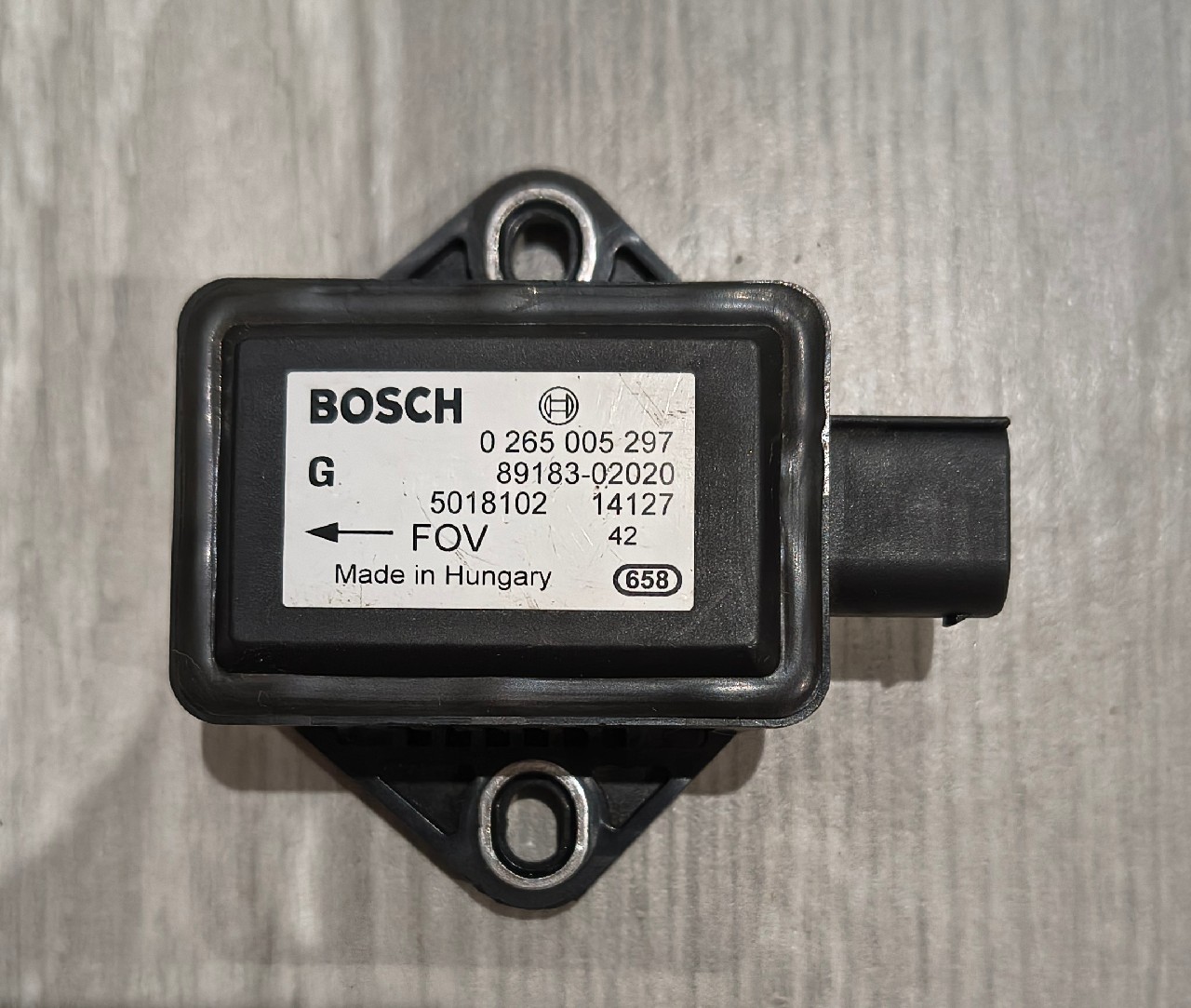 ДАТЧИК СЕНСОР ESP TOYOTA AVENSIS T25 89183-02020 0265005297 