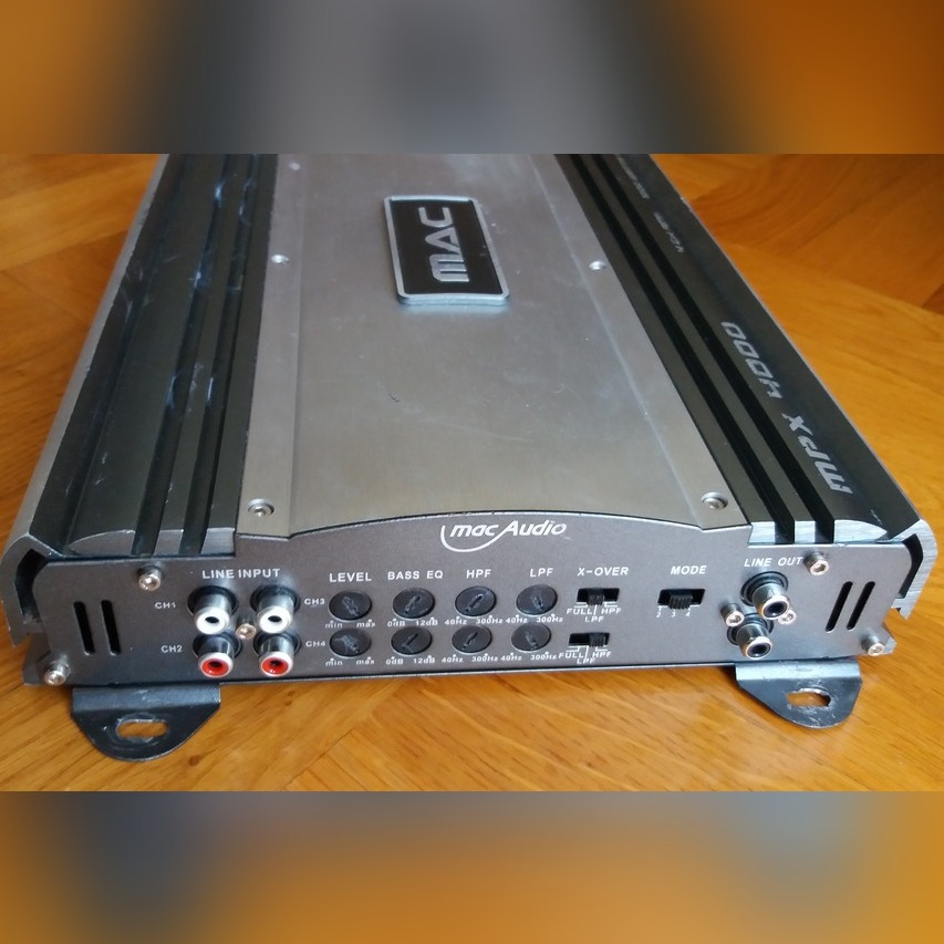 MAC AUDIO MPX 4000 Wzmacniacz samochodowy | Jasło | Ogłoszenie na ...
