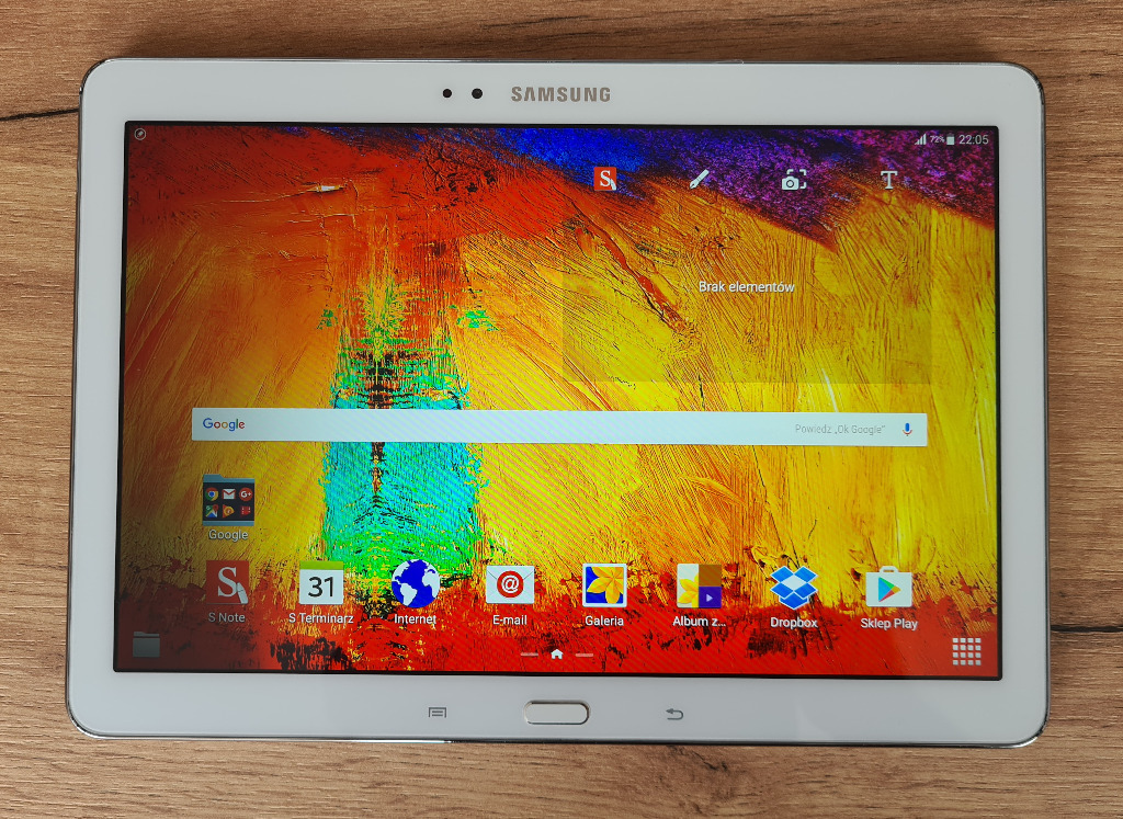 Tablet Samsung Galaxy Note 10.1 2014 SMP605 LTE Przemyśl Licytacja