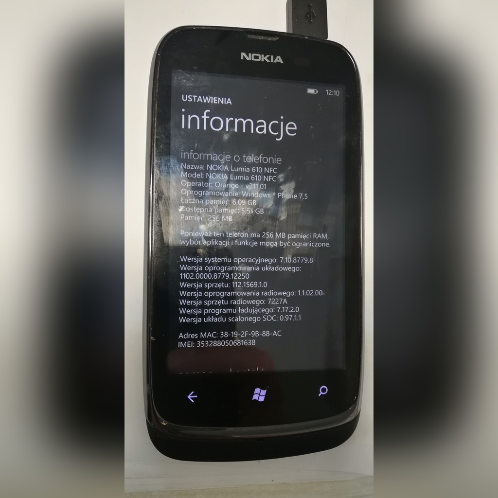 Nokia Lumia 610 Nfc Kup Teraz Za 20 00 Zl Zyrardow Allegro Lokalnie