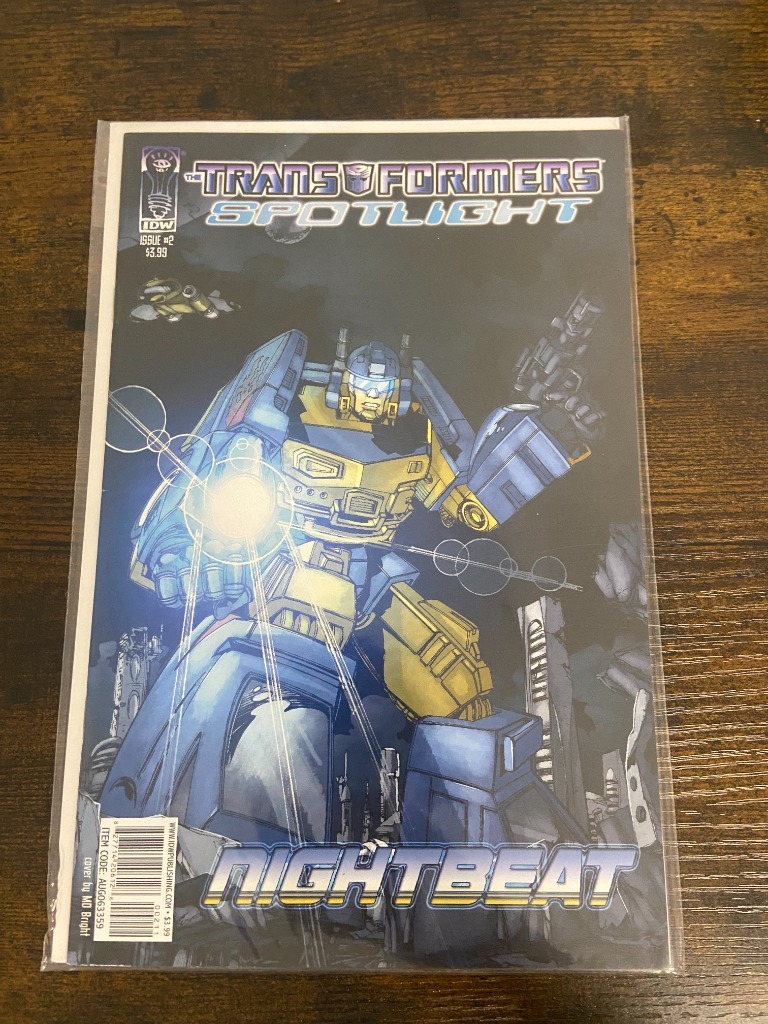 Transformers Spotlight NightBeat IDW Kamionka Wielka Kup teraz na
