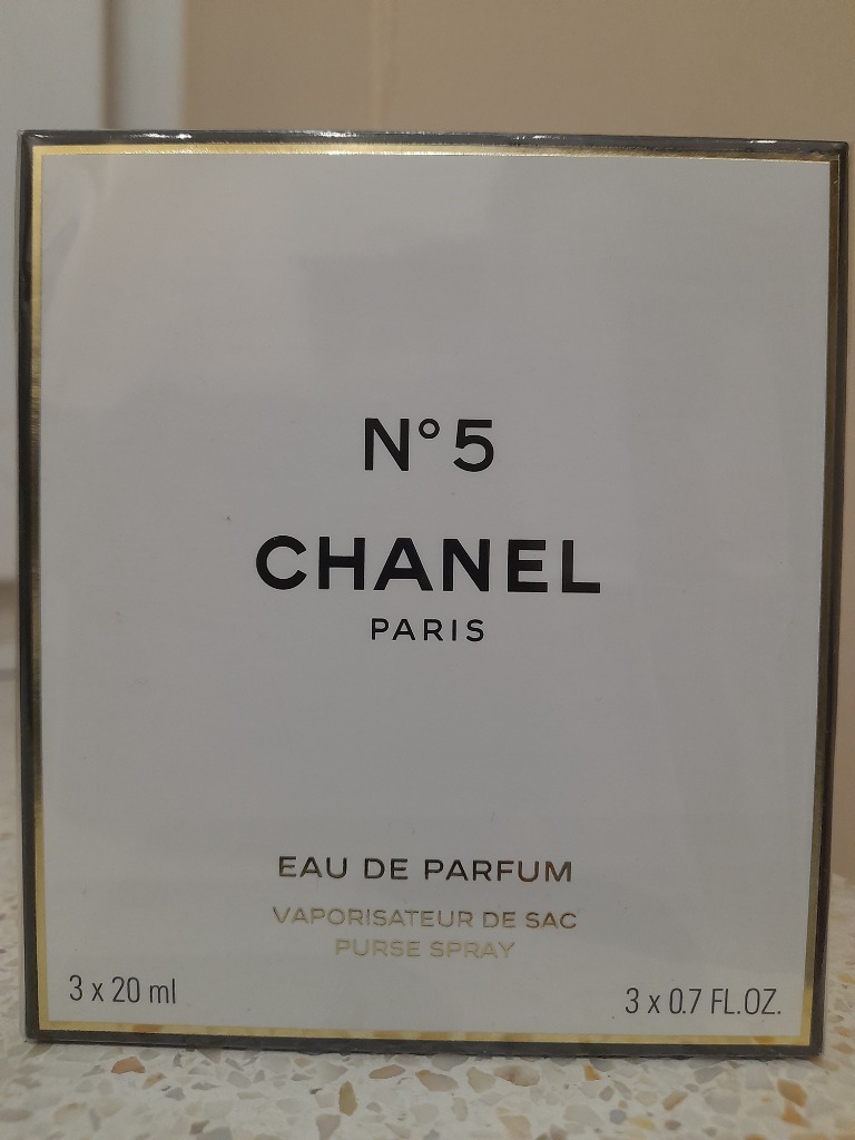 perfumy chanel no 5 purse spray +refills 3 x 20 ml Otwock Kup teraz