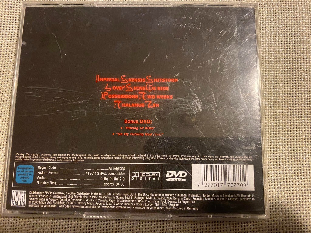 STRAPPING YOUNG LAD ALIEN CD DVD devin townsend CZELADŹ Kup teraz