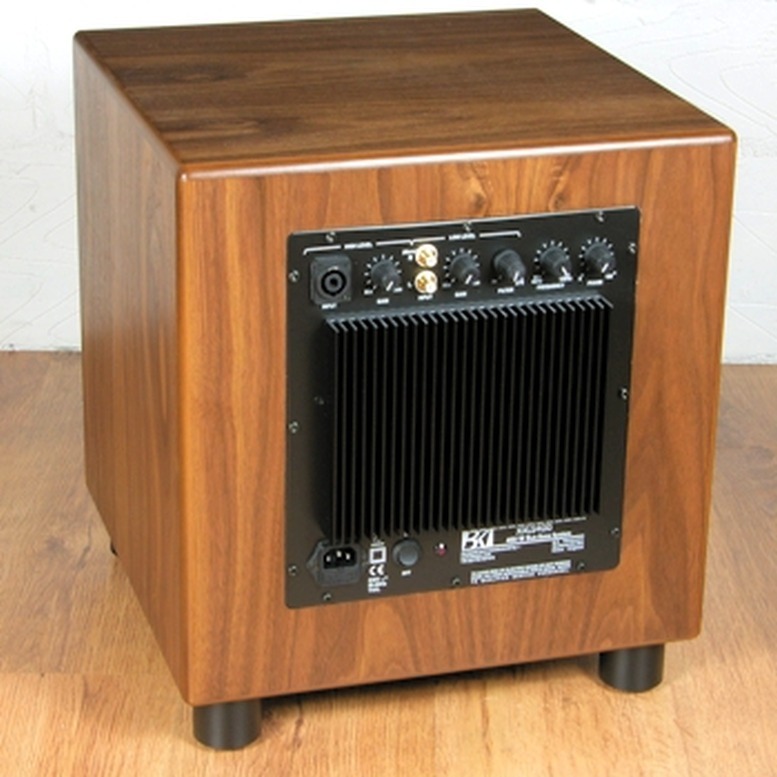 Walnut Bk Xls200 Bk Gemini Subwoofer On Sale