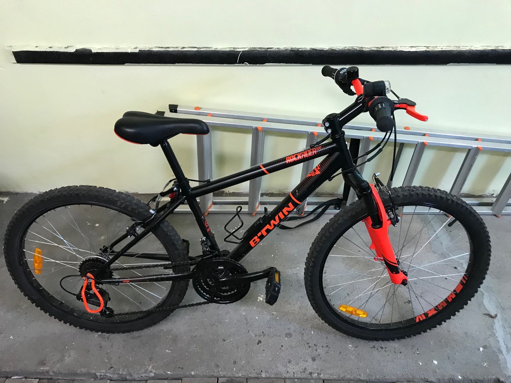 Licytacja Rower Gorski Mtb Rockrider 500 24 B Twin Poznan Allegro Lokalnie