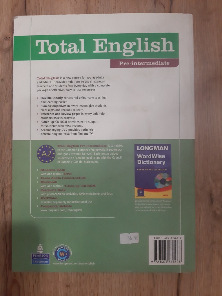Total English Pre-Intermediate Students Book + DVD | Wołomin | Kup ...