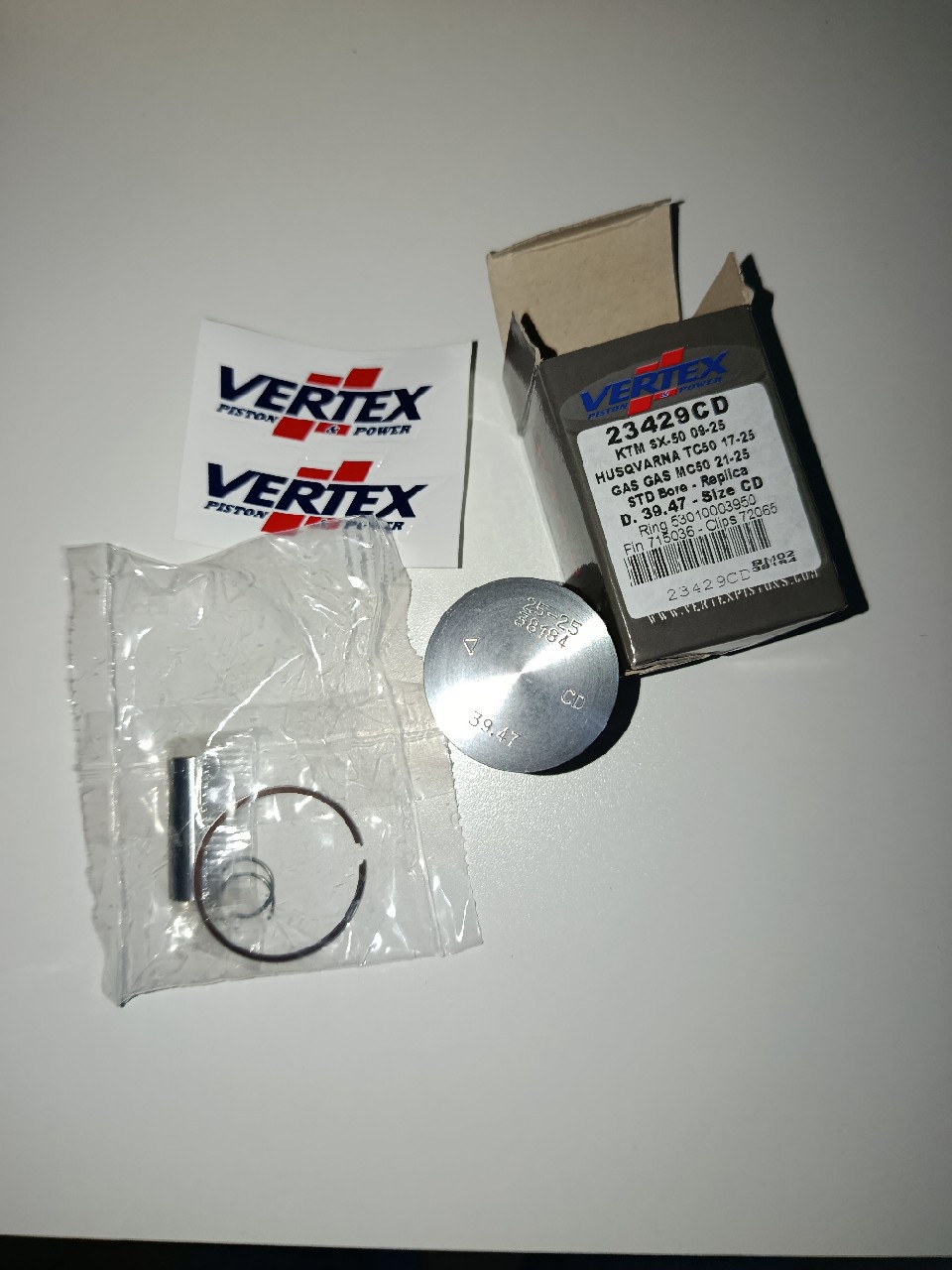 ПОРШЕНЬ VERTEX 23429CD 