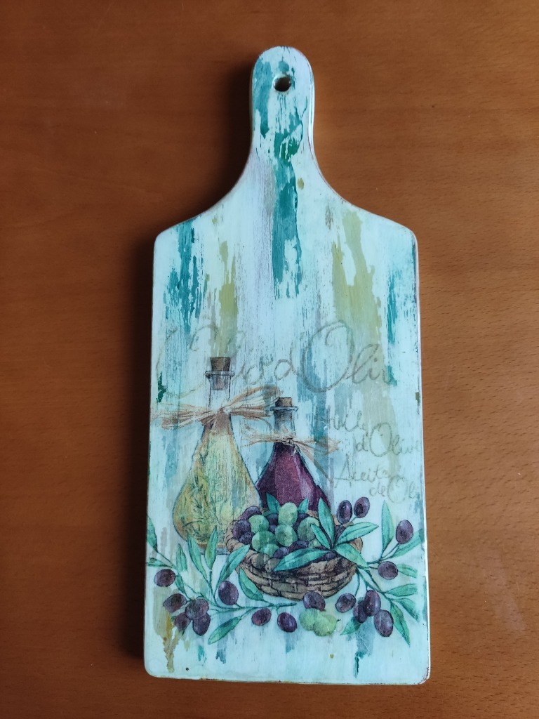 Ozdobna deska kuchenna decoupage Piotrków Trybunalski Kup teraz na Allegro Lokalnie