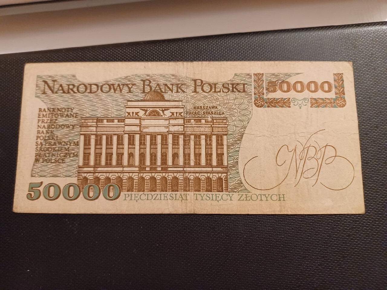 Banknot 50000 zł - Seria M 1989r. | Kęty | Licytacja na Allegro Lokalnie