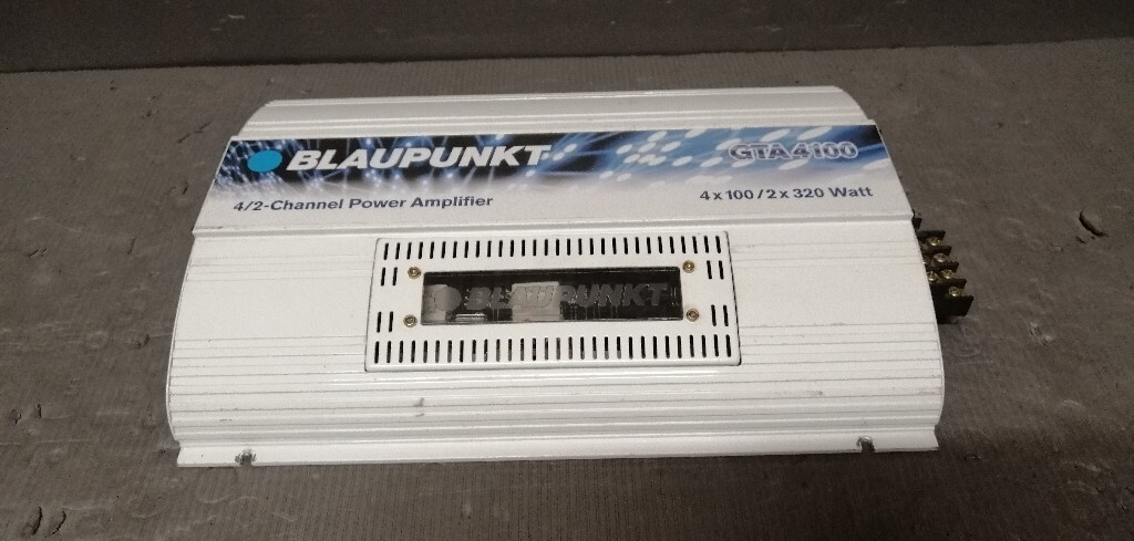 Wzmacniacz samochodowy Blaupunkt GTA 4100 | Stalowa Wola | Kup teraz na ...