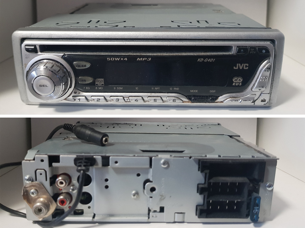 Radio CD samochodowe JVC KDG401 (4x50W, MP3, RDS) Opole Kup teraz