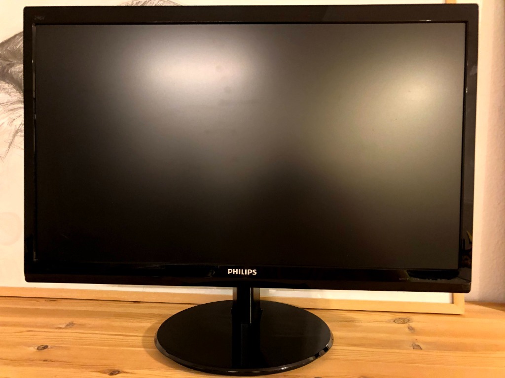 Monitor Full HD LCD Philips 24" 246V5L | Wroclaw | Kup teraz na Allegro ...