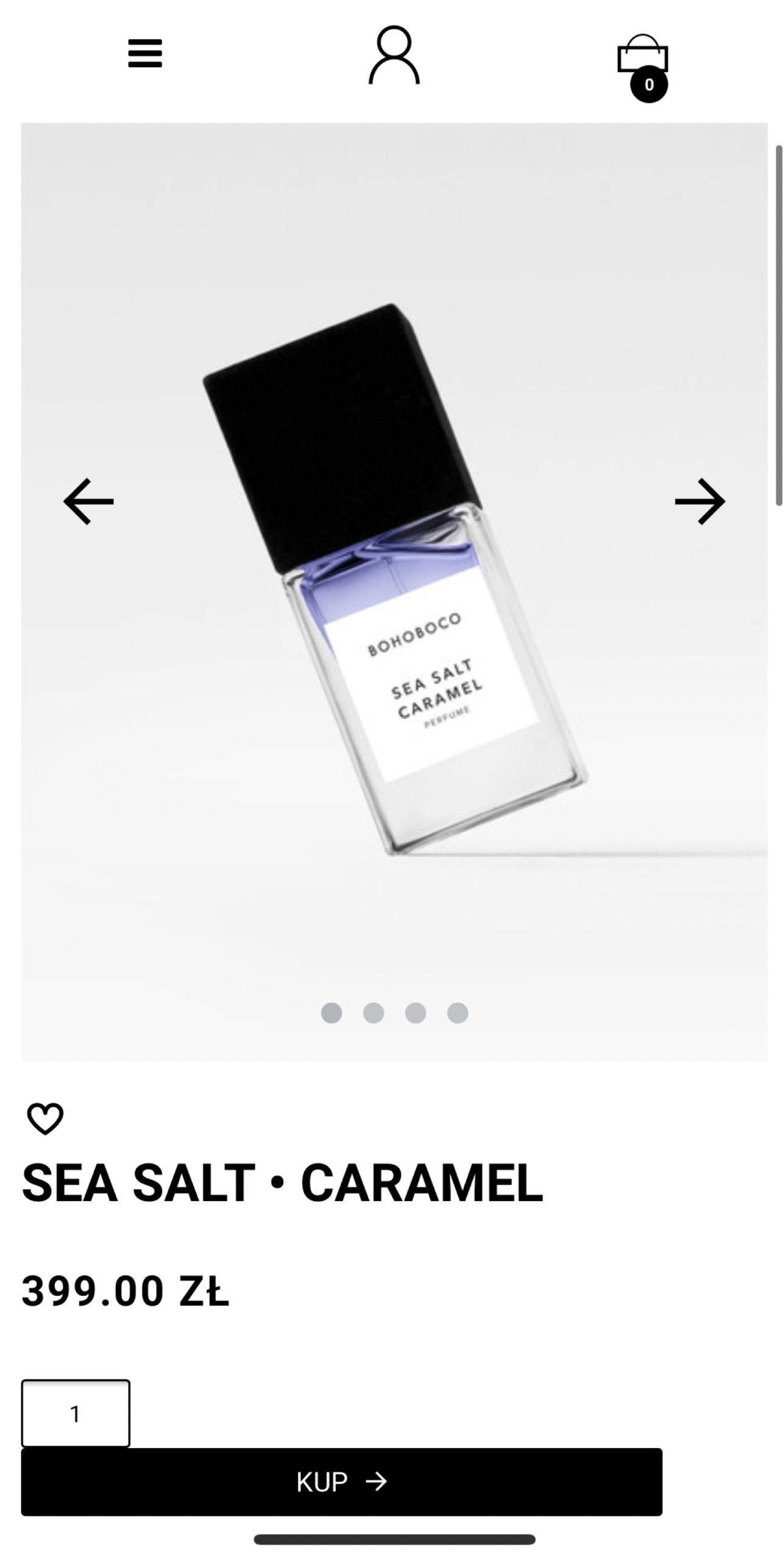 Bohoboco perfumy Sea salt caramel 50ml Kraków Kup teraz na Allegro