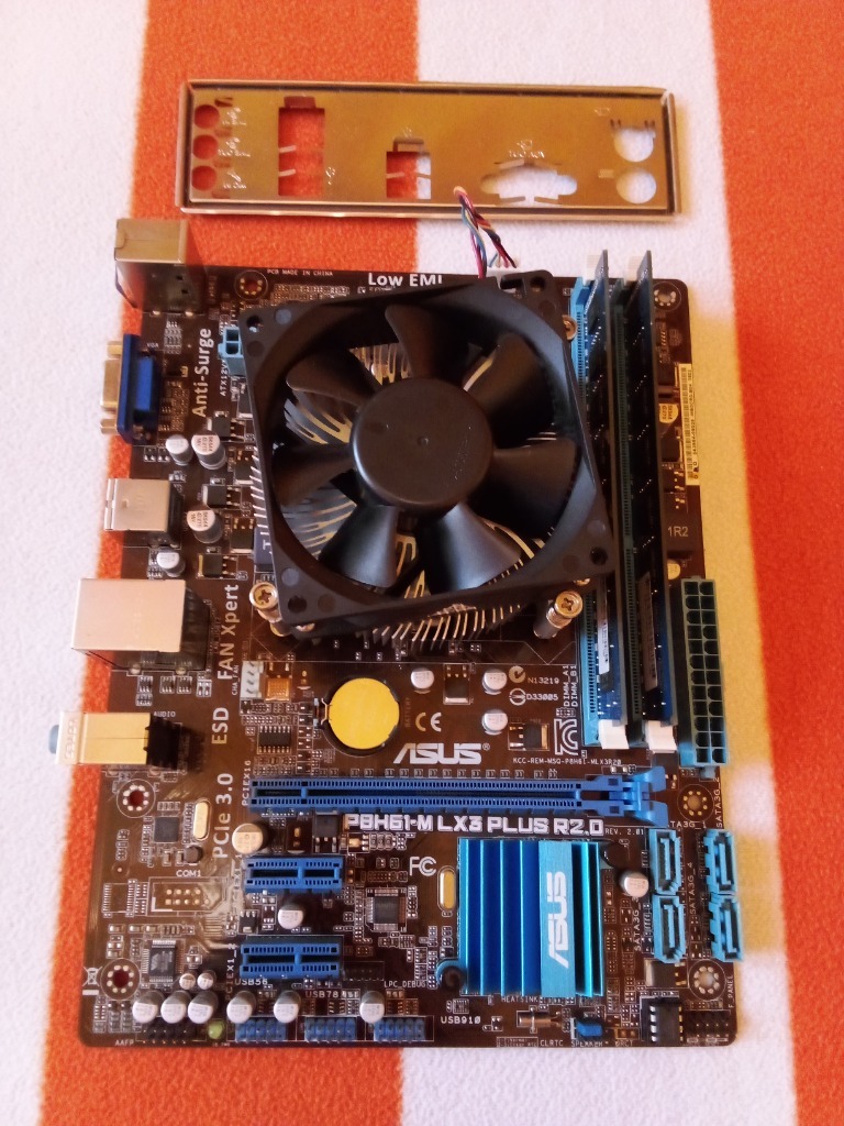 Asus P8H61-M LX3 Plus R2.0 + i5 3470 + 8gb Ram | Przasnysz | Kup teraz ...
