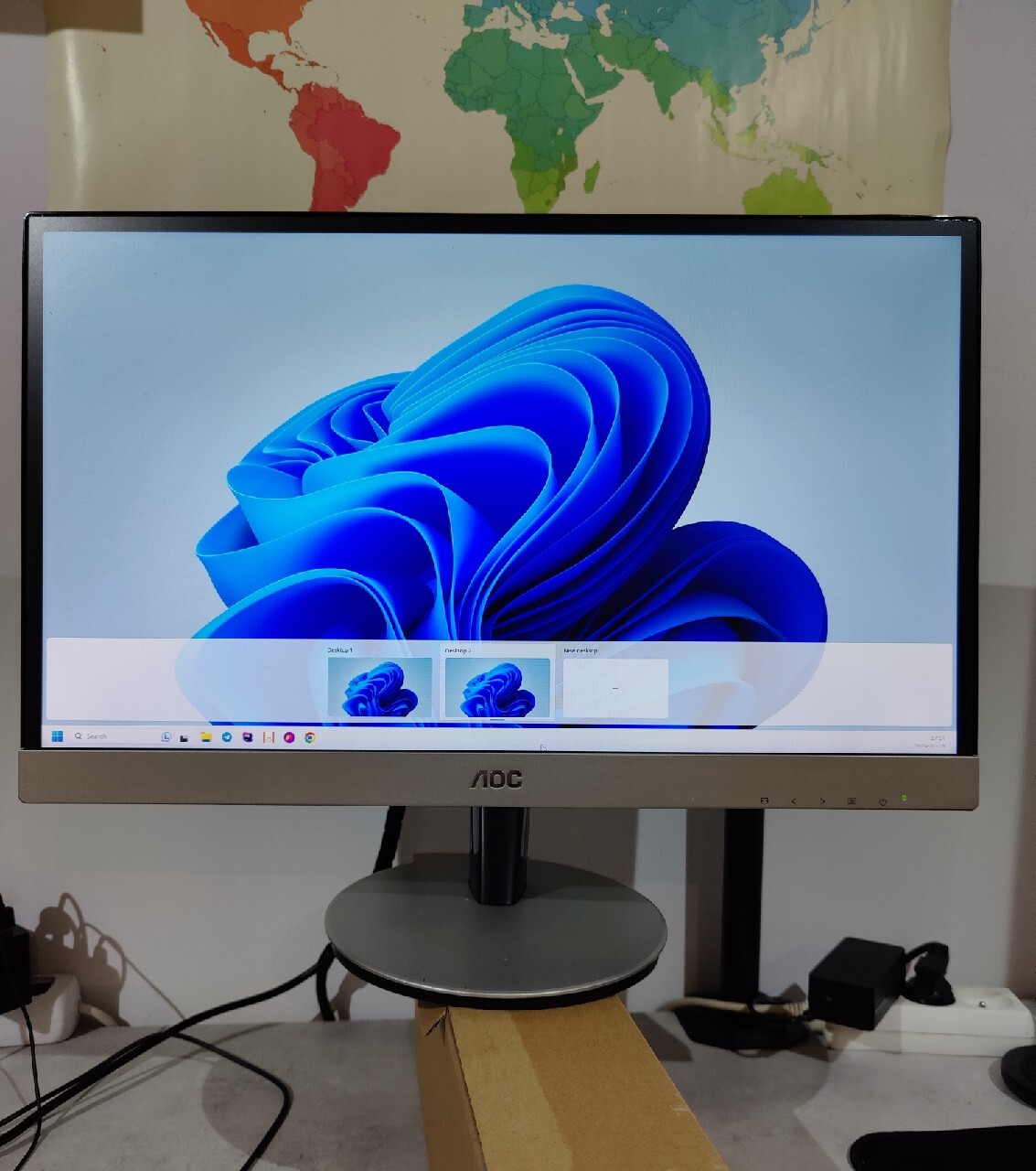 Monitor AOC i2269VW 215LM00040 Warszawa Ogłoszenie na Allegro Lokalnie