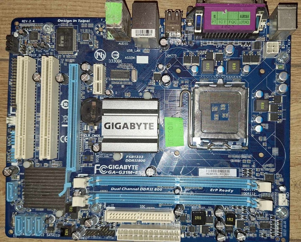 Płyta główna GIGABYTE GAG31MES2L Tuliszków Licytacja na Allegro