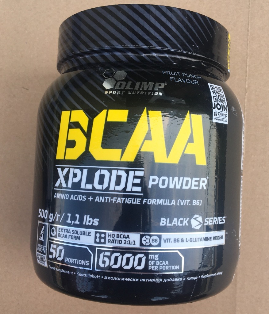 OLIMP BCAA XPLODE POWDERS 500 G AMINOKWASY Kraków Kup teraz na