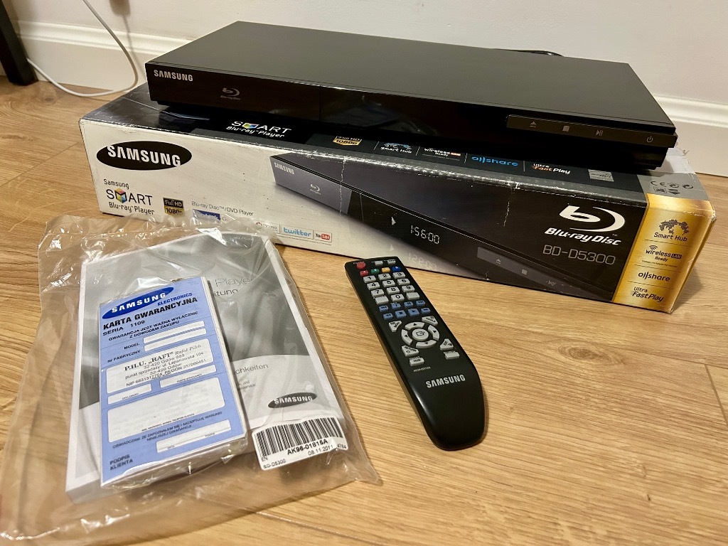 Odtwarzacz Bluray Samsung BDD5300 KORCZYNA Kup teraz na Allegro