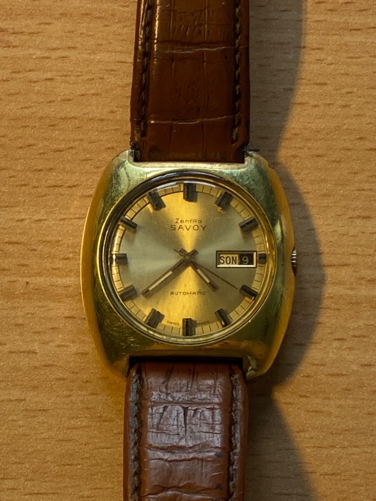 Zentra Watches Zentra Savoy Uhr Zentra Automatic Zentra Uhr Gold