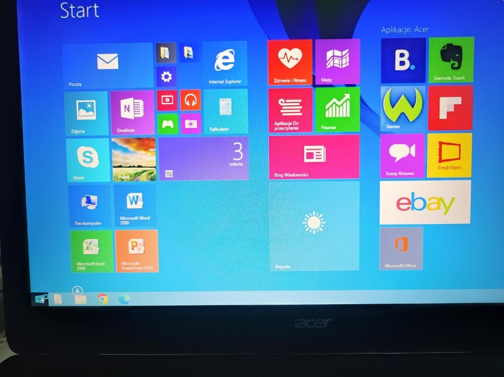 Laptop Acer Aspire ES1711, 17,3 cala, Dysk 1 TB Wiktorowo Kup teraz na Allegro Lokalnie