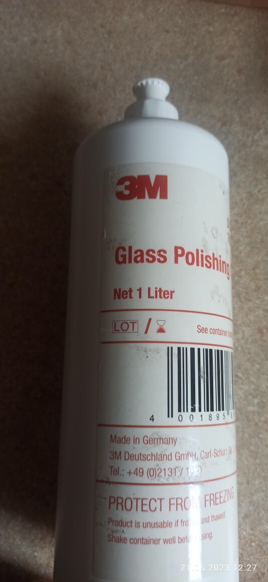 3M Glass polishing compound, 1 l