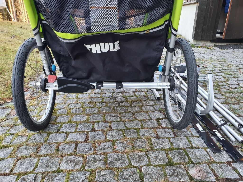 thule chariot cheetah 2 ski kit