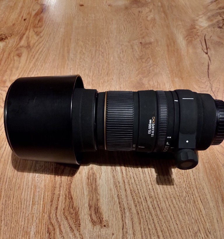 Obiektyw Sigma 170 500 Apo dg canon Gdańsk Kup teraz na Allegro