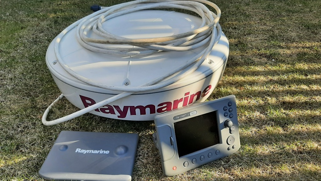 Radar kolor Raymarine C70, echosonda GPS AIS mapy Gdańsk Kup teraz